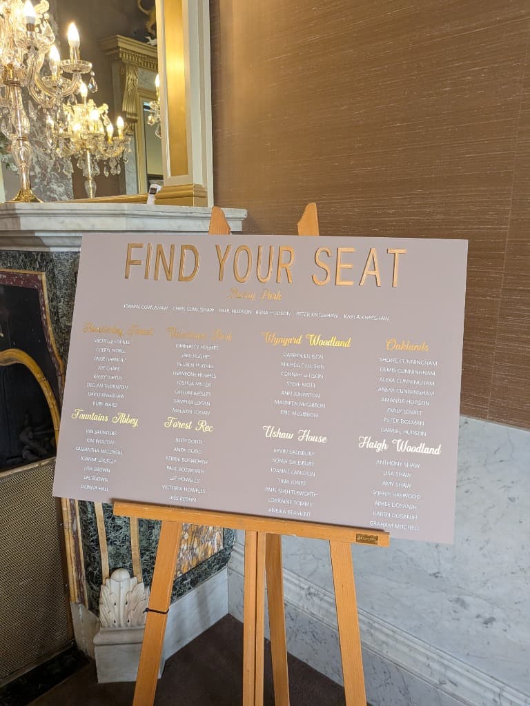 Seating Charts